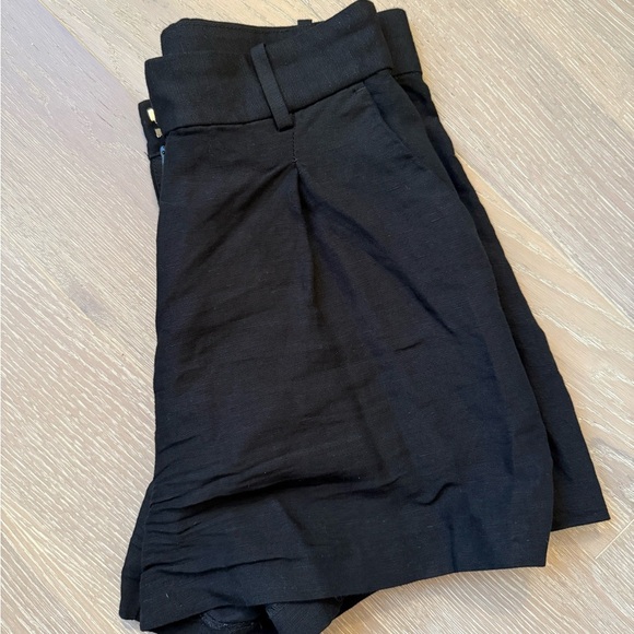 H&M Black Linen Blend Shorts - Picture 5 of 6